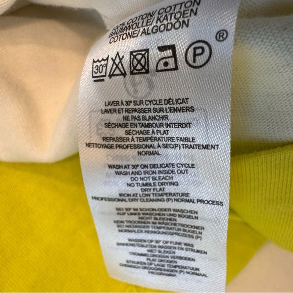 SAINT JAMES Women’s Long Sleeve Color block Top 100% Cotton Size US 6 - Picture 10 of 11